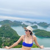 &#8220;ไอซ์ อภิษฎา&#8221; แซ่บแย่งซีน สวมทูพีซโพสท่ากลางวิวสวย ใครเห็นก็บอกไม่ได้มองวิวเลย