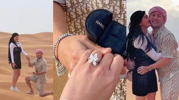 ซูมแหวนเพชร "เซบาสเตียน" สวมให้ "ดิว" วันขอแต่งงาน เปย์หนักแบรนด์หรูระดับโลก