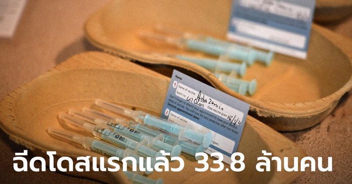 สหราชอาณาจักรเผยผลศึกษา ฉีดวัคซีนโควิด "เข็มเดียว" ลดอัตราแพร่เชื้อลงได้ครึ่งหนึ่ง