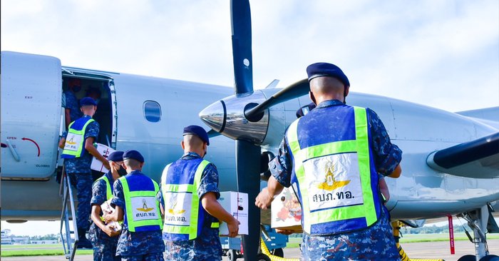 กองทัพอากาศ แจงดราม่าใช้เครื่องบิน SAAB 340 ขนมังคุด ไม่บินให้เสียเที่ยว