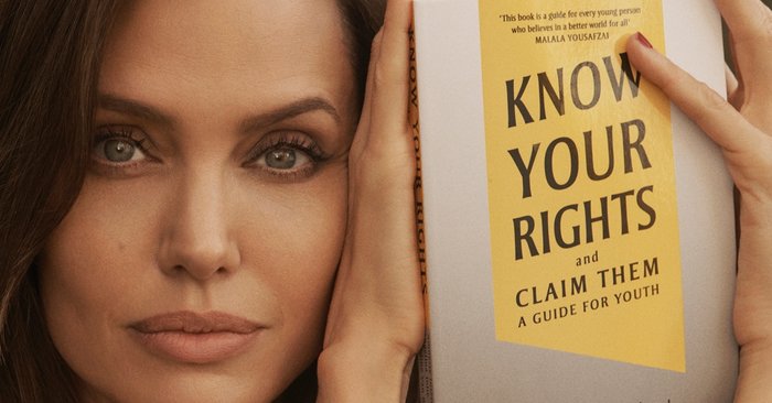 แองเจลินา โจลี จับมือแอมเนสตี้ เปิดตัวหนังสือ “Know Your Rights and Claim Them”