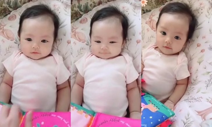 "วิกกี้" เล่านิทานให้ "น้องวิริน" ฟัง เสียงแม่ไพเราะและรื่นหูมาก