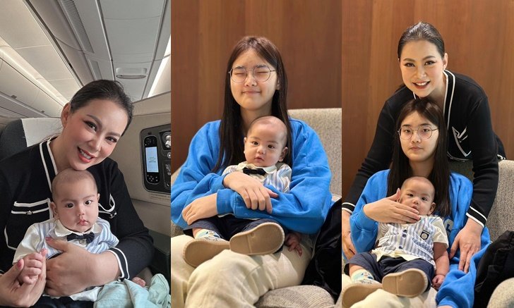 "น้องอเล็กซ์" ขึ้นเครื่องบินทริปแรก "บุ๋ม ปนัดดา" บอกเหตุผลที่มีผู้ติดตามกว่า 11 ชีวิต