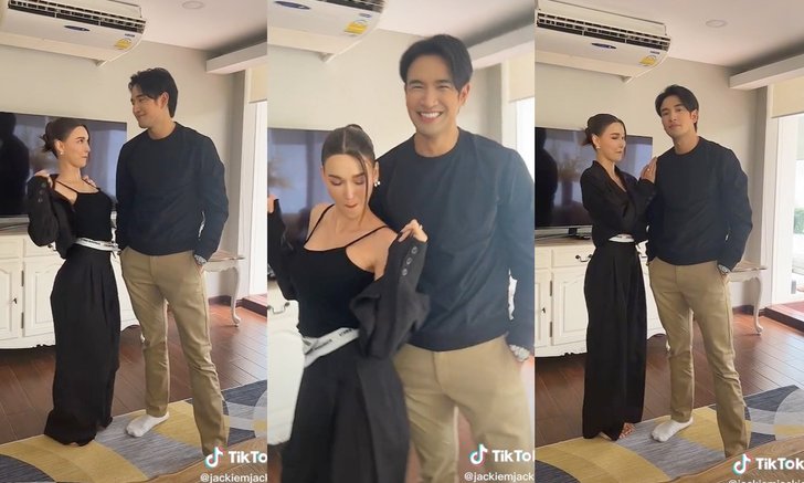 ต่างคนต่างละลาย "เกรท" เขินจนเสียอาการ หลังเจอ "แจ็คกี้" กลับมาจีบอีกครั้ง