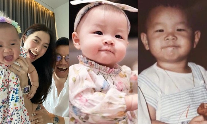 "ไฮโซเซนต์" โพสต์ภาพย้อนวัยเด็ก ตั้งคำถาม เหมือน "น้องมาริน" ตรงไหน?