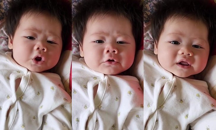 "น้องแอบิเกล" ลูกสาวชมพู่ อารยา บ่นชุดใหญ่ พี่ๆ เล่นกันเสียงดัง สีหน้าบ่งบอกอารมณ์สุดๆ (คลิป)