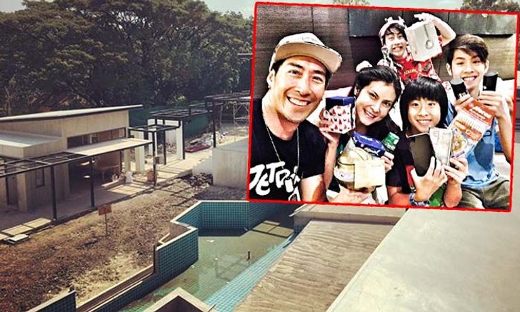เจ เจตริน สุดแฮปปี้ครอบครัวพร้อมหน้ากับคฤหาสถ์หรูกว่า 50 ล้านบาท