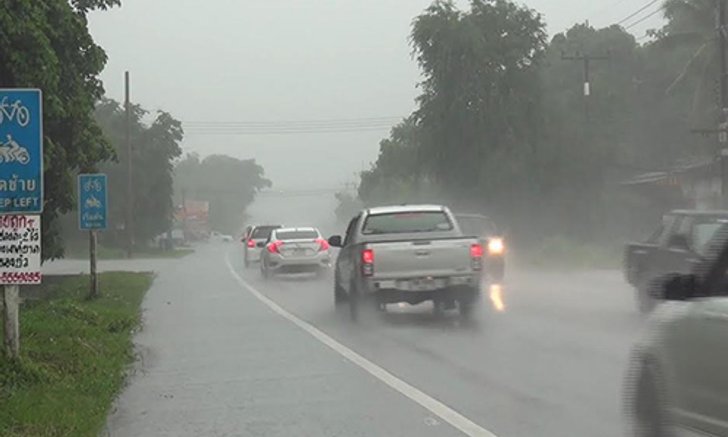 อุตุเผยไทยยังมีฝนตกหนักบางแห่งกทม.60%