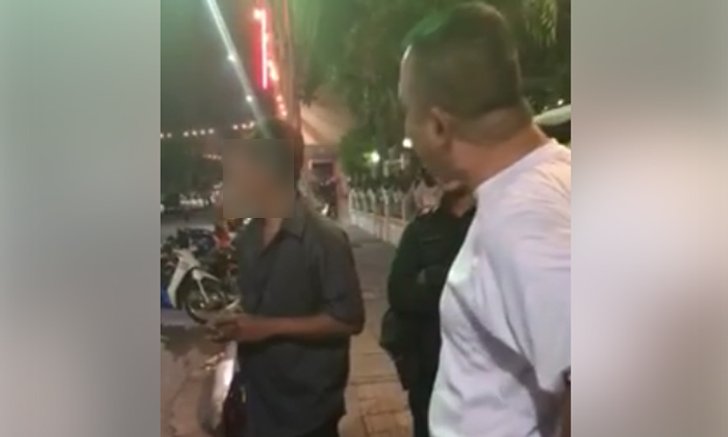 คลิปแก๊งเรียกเก็บค่าจอดรถ เงิบเจอลูกสาวตำรวจใหญ่