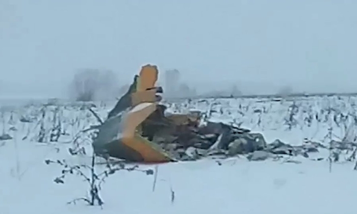 เครื่องบินรัสเซียตก คาดผู้โดยสารและลูกเรือ 71 คน เสียชีวิตยกลำ