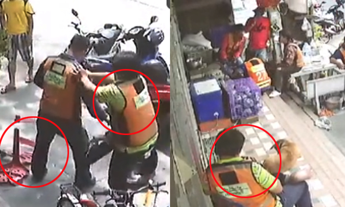 คลิปเก้าอี้พิศวง คนนั่งกี่ทีก็ล้มไม่เป็นท่า ที่เก่าเวลาใกล้เคียงกัน