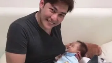 ฮามากคลิปให้นมลูก สไตล์คุณพ่อมือใหม่ "แอมป์ พีรวัศ"