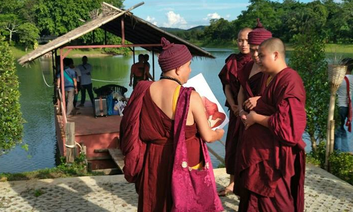 "ครูบาบุญชุ่ม" ปฏิบัติธรรมปิดวาจา 3 วัน แผ่เมตตาให้เจ้าแม่นางนอน