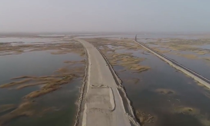 จีนสร้างทางหลวงใหม่อีกสาย ยาว 360 กิโลเมตร พาดผ่านลุ่มแม่น้ำทาริม