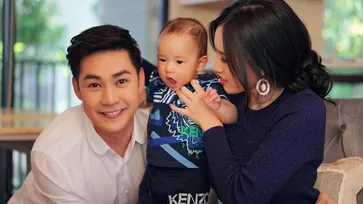 "แอมป์ พีรวัศ" ตอบดราม่า ถูกมองเป็นพ่อแม่หวงลูก ห้ามถูกตัว "น้องเทรย์"