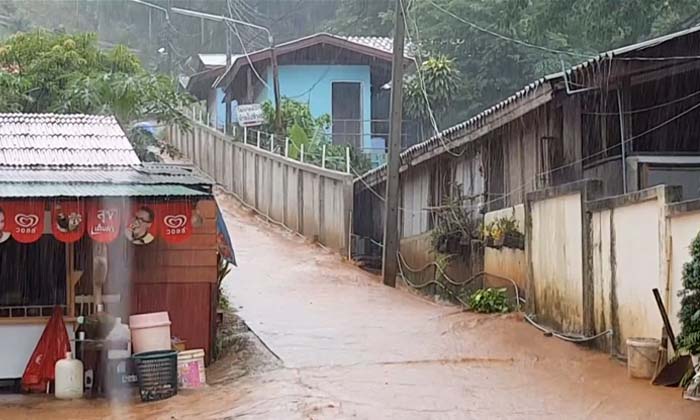 ปภ. เชียงใหม่จับตา "4 อำเภอ" เสี่ยงดินถล่ม หลังพบฝนสะสมทำดินเริ่มอุ้มน้ำ