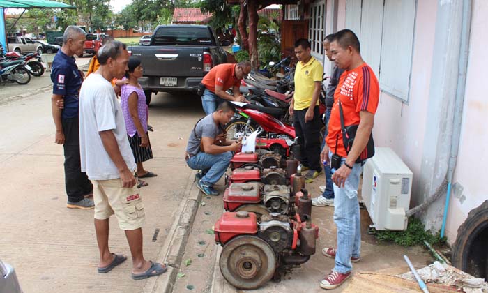 หน้ามืดฉกทุกอย่าง-ตำรวจรวบ 3 โจรขโมย “เครื่องรถไถเกษตร” หวังเพื่อขายซื้อยาเสพ