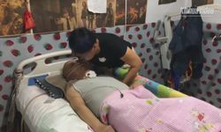 ด้วยแรงแห่งรัก หญิงจีนพิการเฝ้าดูแลสามีนอนนิทรากว่า 2 ปี จนฟื้นอีกครั้ง
