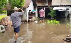 ราชบุรีอ่วม-รับน้ำจาก 2 เขื่อนใหญ่กาญจนบุรี แถมเจอ "พายุมังคุด" ซ้ำ