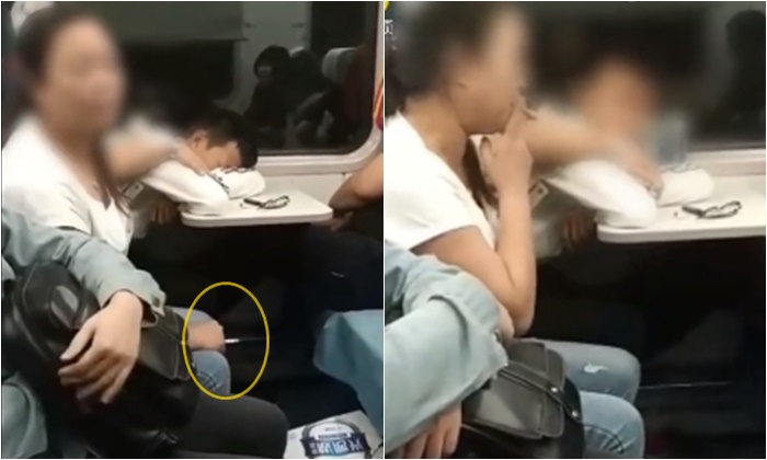 วิจารณ์สนั่น หญิงจีนสูบบุรี่บนรถไฟ นักศึกษาสาวพูดห้าม กลับเจอด่าลั่นขบวน