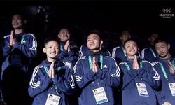 คลิปประทับใจ ทีมหมูป่าไหว้ขอบคุณ ในพิธีเปิด "โอลิมปิกเยาวชน 2018" ที่อาร์เจนติน่า