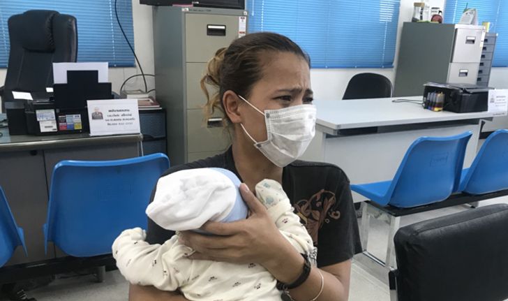 ทนไม่ไหวแล้ว! สาวกัมพูชาอุ้มลูกโร่แจ้งความ หลังถูกสามีไทยเมายาทุบตีตนและลูกเป็นประจำ