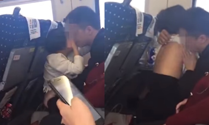 โซเชียลจีนระอุ ด่าตำรวจ "ตาถั่ว" ไม่สืบสวนคลิปพ่อลวนลามลูกสาวบนรถไฟ