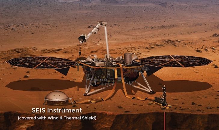 นาซาเผยเสียง "ลมดาวอังคาร" ให้ชาวโลกฟังเป็นครั้งแรก หลังยานอินไซต์ลงจอด