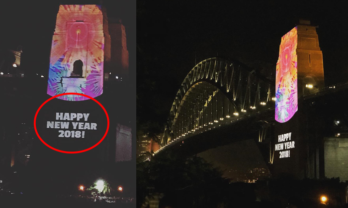 สวัสดีปีใหม่ "ซิดนีย์" สุดงง! ขึ้นเลขผิดเป็น 2018 ชาวเมืองแห่โพสต์ ถามย้อนเวลาหรือเปล่า
