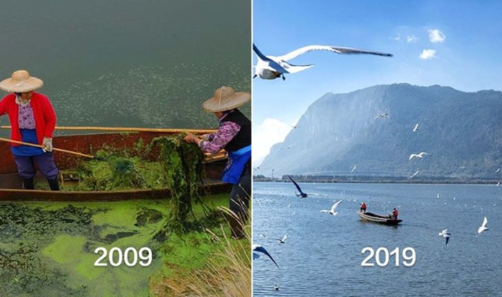 “ทะเลสาบคุนหมิง” พลิกโฉมทอประกาย หลังเจอปัญหามลภาวะนาน 30 ปี