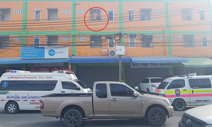 สาวนั่งรถผ่านเห็นภาพช็อก "สามี" ยืนแขวนคอคาระเบียง ก่อนตายโทรมาแต่ไม่ได้รับ