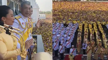 คลิปวิดีโอฝีพระหัตถ์ เจ้าฟ้าสิริวัณณวรีฯ ถ่ายภาพพสกนิกรที่รอเฝ้าฯ จากสีหบัญชร