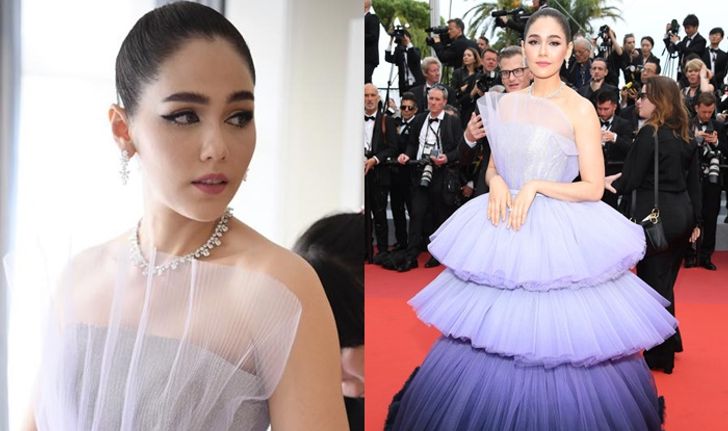 ชมพู่ อารยา งามเจิดจรัส ประเดิมปีที่ 7 พรมแดงเมืองคานส์ 2019 สวยหรูดูแพง