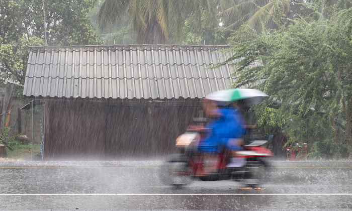 อุตุฯ ออกประกาศเตือน 25-27 มิ.ย. ฝนตกหนักเพิ่มทั่วประเทศ