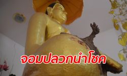 งวดนี้มีความหวัง "จอมปลวก" ขึ้นบนตักหลวงพ่อศรีสะอาด คล้ายพญานาค 7 เศียร