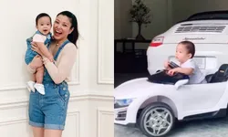 "น้องสายน้ำ" ลูกชาย "เอมมี่ มรกต" ใบ้หวยถูกเป๊ะ เลขรถหรูที่บ้าน