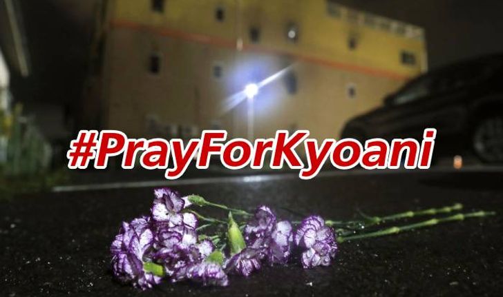 โลกแห่ติดแฮชแท็ก #PrayForKyoani ตาย 33 ศพ ไฟไหม้สตูดิโออนิเมะ