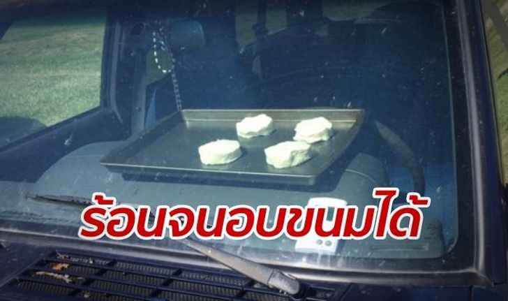 อเมริการ้อนมาก ระอุทะลุ 50 องศาฯ ชนิดที่ "อบขนมปังกรอบ" ยังได้