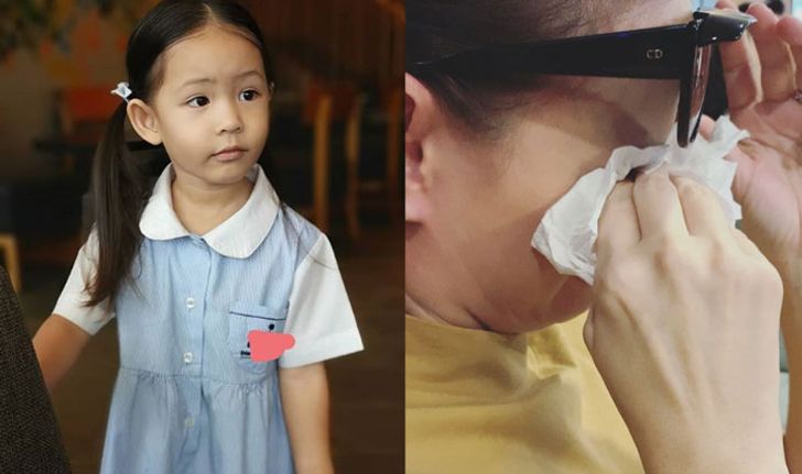 "น้องริชา" ไปโรงเรียนวันแรก "ภูริ" เผยลูกไม่ร้องแต่แม่ร้องไห้หนักมาก