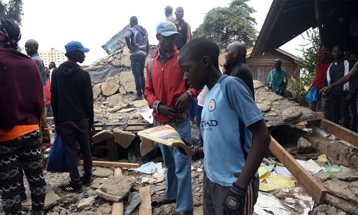 สลด อาคารเรียนถล่มในเคนยา ทับเด็กตาย 7 เจ็บกว่าครึ่งร้อย