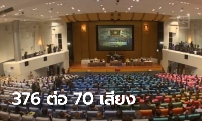 มติสภา เห็นชอบ พ.ร.ก. โอนย้ายอัตรากำลังพล-งบทหาร 376 ต่อ 70 เสียง