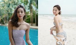 "น้องหยดน้ำ" หวานใจ "ท็อป จรณ" ขอแซ่บบ้าง โพสต์รูปใส่ชุดว่ายน้ำรัวๆ