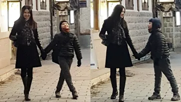 "แอนนา นาตาชา" กุมมือ "น้องไตตั้น" เที่ยวเกาหลี โมเมนต์ความสุขสองคนแม่ลูก