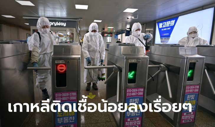 ไวรัสโคโรนา: เกาหลีใต้พบติดเชื้อรายใหม่ "ลดลง" รัฐมนตรีโล่งใจพ้นจุดสูงสุดแล้ว