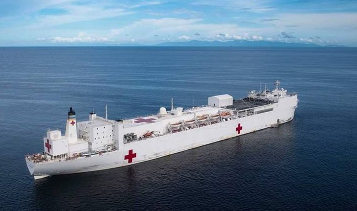 สหรัฐฯ ส่งเรือพยาบาลไปนิวยอร์กสู้โควิด-19 หลังขึ้นแท่นศูนย์กลางการแพร่ระบาด