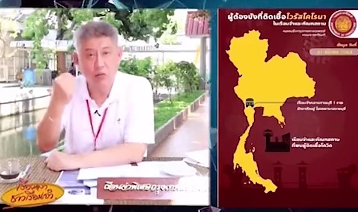 เปิดคลิป "สรยุทธ สุทัศนะจินดา" จัดรายการเรื่องเล่าชาวเรือนจำ ให้ความรู้เรื่องโควิด-19