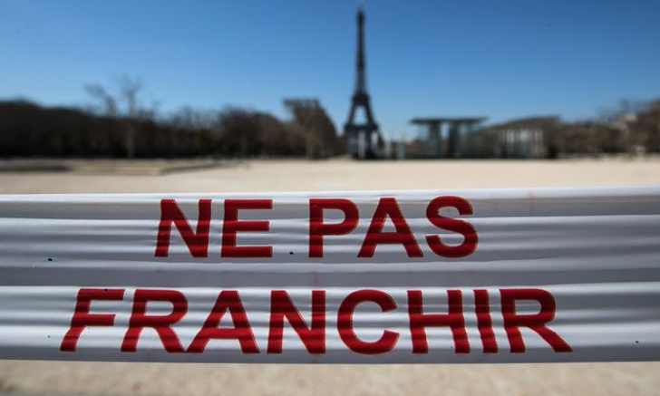 "ฝรั่งเศส" ยอดตายจากโควิด-19 ทะลุ 1 หมื่นราย หลังล็อกดาวน์มานานกว่า 4 สัปดาห์