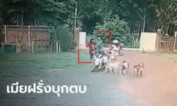 ผัวเป็นข่าวทารุณลูกจ้าง ล่าสุดเมียดักตบสาวเจ้าของรีสอร์ท สุดงงไม่รู้ต้นสายปลายเหตุ (คลิป)