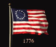 ธงสหรัฐอเมริกาสมัยแรกเริ่ม