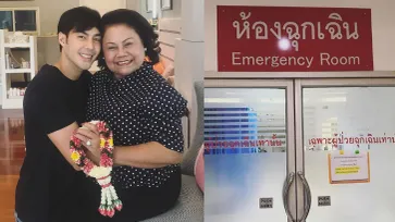 "ท็อป จรณ" สุดห่วงคุณแม่ โพสต์ภาพห้องฉุกเฉิน ลั่นใครทำอะไรไว้ต้องได้รับผลกรรม